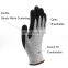 Sandy Nitrile Coated Anti Cut Heavy Metal Manufacturing Work Gloves Abrasion Resistant Handing Glass Hand Protection Gloves