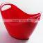 Large Beer Custom Clear Bulk Acrylic PS Plastic Ice Bucket