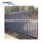 Metal Privacy Fence Panels Powder Coated Aluminum Garden Slat Picket Fence