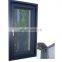 New Apartment German Hardware Weather Resistance Dark Grey Custom Glass Casement Open Aluminum Alloy Window With Screen