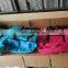 Eco Friendly Black Foldable High Quality Logo Nylon Waterproof Pink Mesh Beach Bag