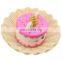 Best Quality Flower Shape Plastic Rattan Woven Plastic Fruit Basket