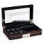Индивидуально изготовленные высококачественные ювелирные коробки из эбенового дерева, подарочные коробки для упаковки. Коробки из дерева для часов, очков и ювелирных изделий