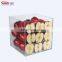 5 Sided Clear Fruit Display Box Custom Acrylic Fruit Storage Cube