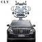 CLY Body kits For Mercedes 16-19 GLC X253 GLC300 GLC260 SUV Upgrade GLC63 AMG Car Bumpers Grill Lining Wheel Arch Diffuser Pipe