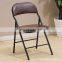 china wholesale custom commercial outdoor stackable metal folding chair chair for wedding party events