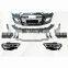 RS3 LOOKING FACELIFT BUMPER BODY KIT - полный комплект элементов кузова переднего бампера для AUDI A3 2017 - 2019 годов