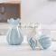 Home Decor Wedding Decorating Ceramic Vases Decoration Centrepiece Clay Midcentury Modern European Porcelain  Flower Vase