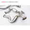 HMD Car Accessories Exhaust Manifold for Audi S6 S7 With Catalytic Converter Downpipe Catless High Flow Catalyst Header whatsapp008613189999301