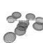 Micron Round Stainless Steel Wire Mesh Rimmed Filter Disc