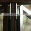 Factory Manufacturer Supplier glass 3 sash panel Powder Coated bi folding windows for menu price list