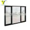 Sound proof simple design double tempered glass aluminum  casement window with NFRC,FPA standard