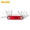 Outdoor hot-selling 10 in 1 mini multifunctional bicycle riding tool, multi-use at home, maintenance screwdriver