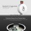 2022 Wholesale Fashion  Minimalism White Geometric Shape Circle Mini Data Logger Bluetooth Room Thermometer&Humidity Sensor