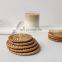 Best Selling Handcrafted Woven Rattan Coasters Separate Or Set Cheap Wholesale in Bulk Vietnam Supplier