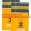Cytotoxic Bio Hazard biological waste orange science, Bio-Hazard Trash Bag, Polypropylene Bio Hazard Bags & Autoclavable