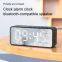 Wireless loudspeaker Mobile phone audio with time display portable mini clock subwoofer wireless BT speaker