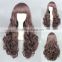 High Quality 70cm Long Wave Women Color Mixed Synthetic Fashion Lolita Wig Cosplay Costume Lolita Hair Wig Party Wig                        
                                                Quality Choice