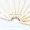 Top quality mini promotional wooden canister art park color pencil set