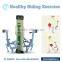 JT16-9701 Luxury outdoor fitness gym body building exercise bike equipment