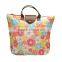 vegetable folding shopping trolley bag with logo