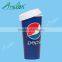 Pepsi Cola cold drink paper cups with lid