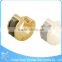 ZS13052 wholesale stainless steel hoop earrings fashion single stone latest gold earrings