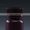 Black apothecary bottle without leakage 10ml S006