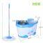 HDR-M015B-Y bucket mop 360 Spin Magic Mop,Hand Press With Wringer Mop Bucket