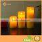 Mirage LED Wax Pillar Candles With Timer