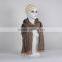 Wholesale Fashion Plain Color Wool Circle Loop Infinity Women Knitted Scarf