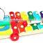 EZ9008Hot Selling Musical Kids Wooden Toys,Elephant Pull Cord Xylophone Musical Wooden Toy, Educational Musical Toys