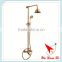 bathroom shower faucets with chorme & gold color -9525A