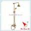 bathroom shower faucets with chorme & gold color -9525A