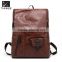 china alibaba shop online waterproof travel bag retro faux leather backpack