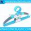 large plastic clothes hanger with anti slip design 5pcs