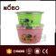 stainless steel oil bowl wi th steel lid