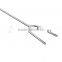 Portable Campfire Hot Dog & Marshmallow Roasting Forks Sticks with soft grip