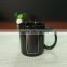 Econoled Tech Battery Color Changing Thermometer Heat Kruzhkus Mug Sensitive Porcelain Tea Coffee Cup