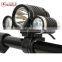 Goread T08 bike light head ligt ( 2 in 1) rechargeable 18650 3 pcs led bike head light