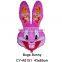 Promotional Rooster shaped foil balloon inflatable helium balloon