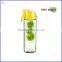 2016 700ml Bpa Free Tritan Fruit Infuser Lemon Cap Water Bottle