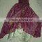 saree skirts tribal model printed