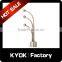 KYOK Latest curtain designs decorative items,chromed double single curtain rod finials