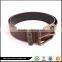 Classical Men's Leather Belt Grain Leather Dress Belt With Pin Buckle