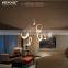 Modern Design Staircase Hanging Lamp Dining Pendant Light Modern MD83058 L6