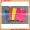 School Office Fashion Solid Color Board Metal Clip Writing Pad File Folder