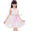 Latest bandage design beautiful party kid dress for little girl child dress wholesale