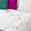 High quality hand embroidery bed sheet