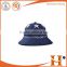 custom logo denim bucket hat